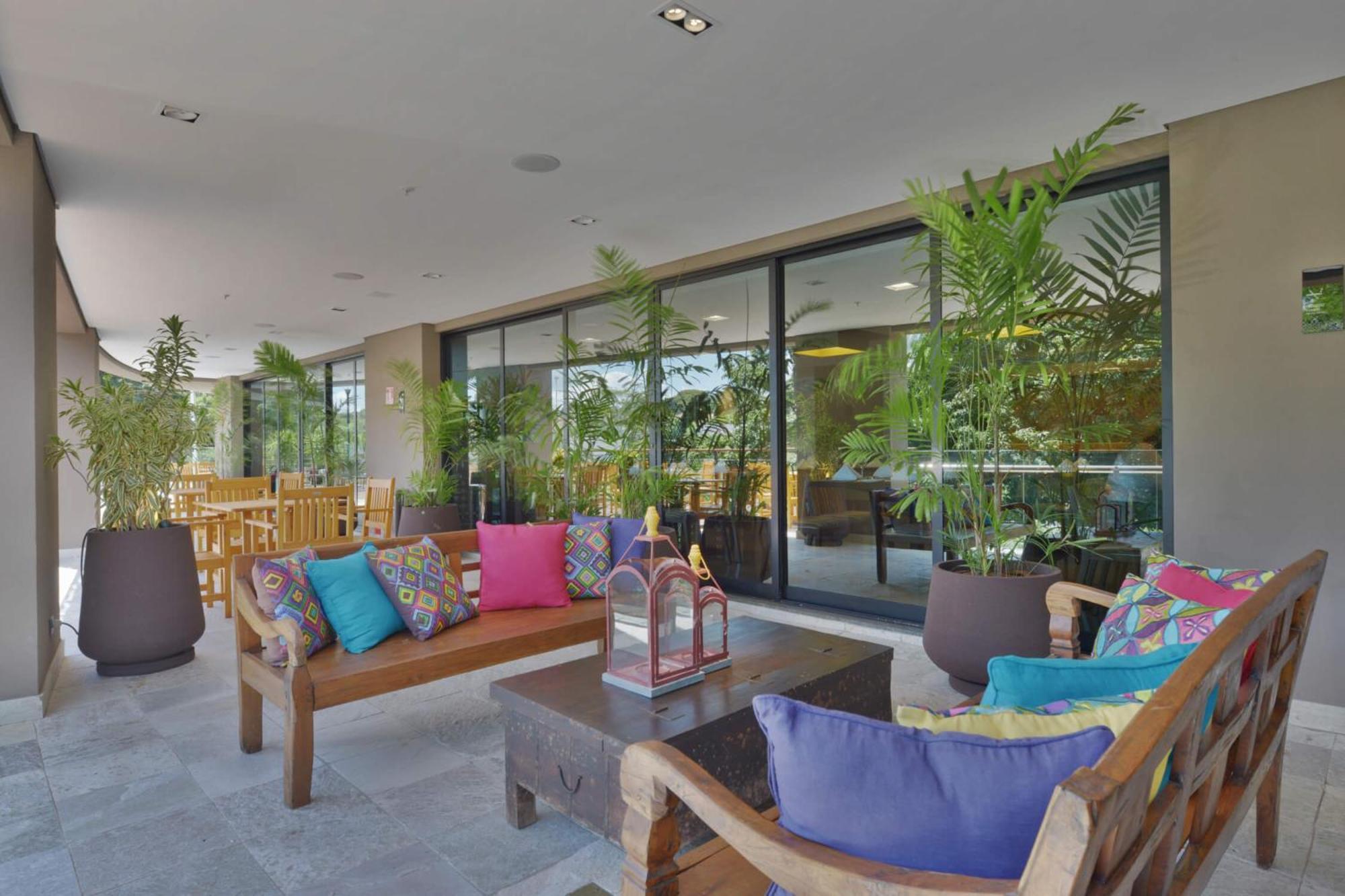 Deville Prime Campo Grande Exterior foto The interior of the hotel